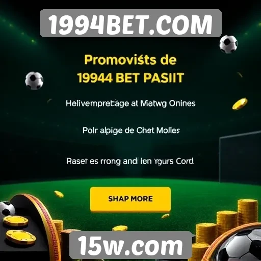 Promoções e bônus disponíveis no 1994BET.COM